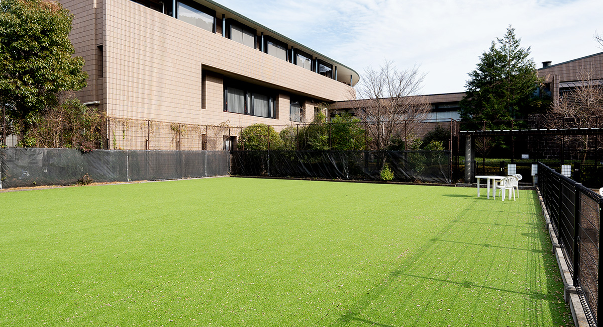 屋外ドッグラン